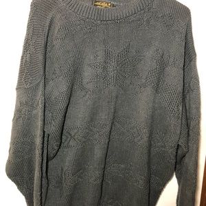 Eddie Bauer Cotton Sweater Made in USA Size L